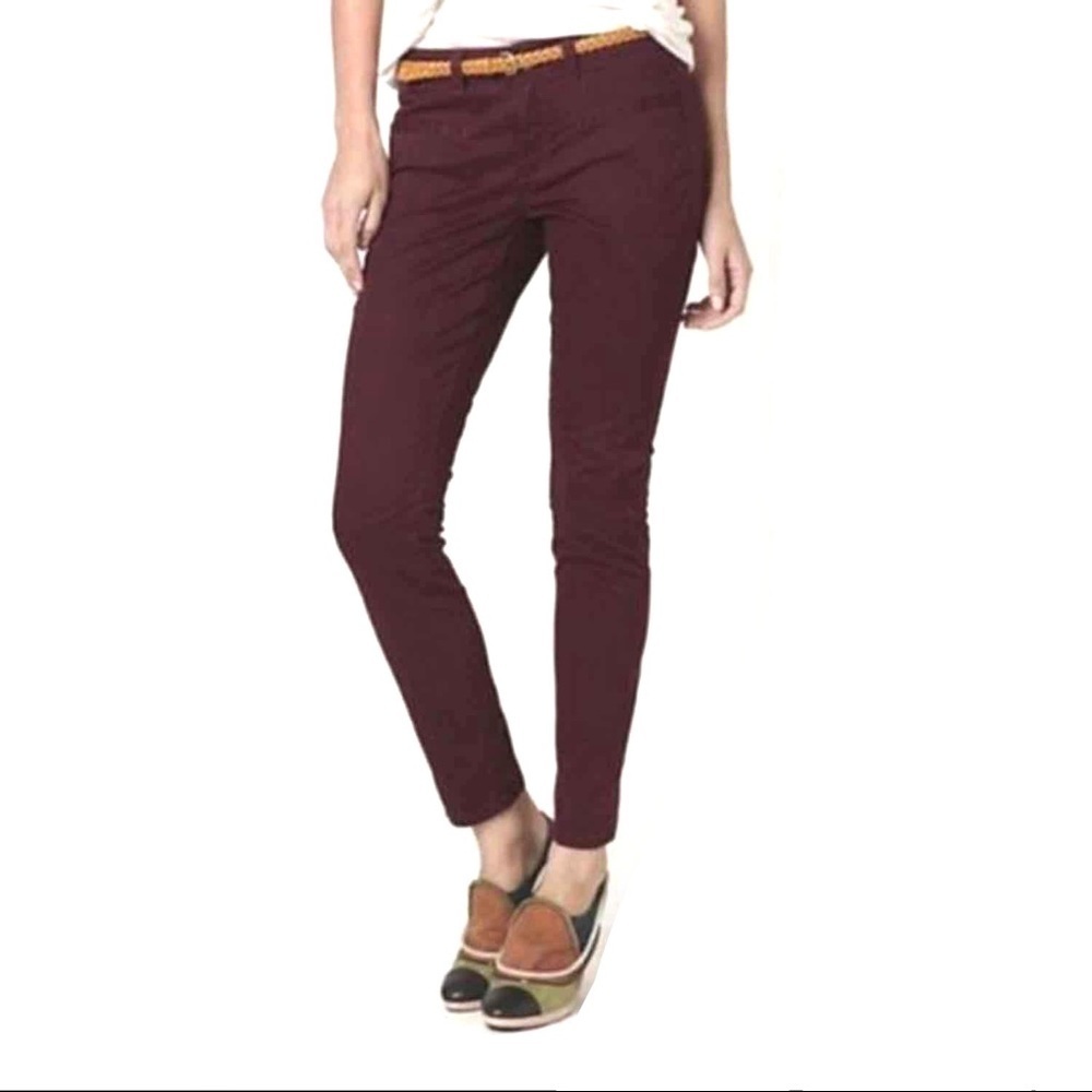 Anthro Daughters of Liberation Skinny Ankle Pants